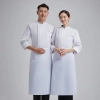 2022 autumn good quality fabric not button long sleeve chef coat cook uniform