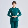 Fashion high qulaity Peter Pan Collar women nurse work suit two-piece suits uniform