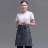 fashion Euope restaurant cafe bar waiter waitress apron stripes small apron