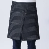 Europe high quality denim waiter apron short apron Color small black stripes