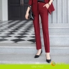 elegant beauty korea lady work suits reception uniform office pant suits