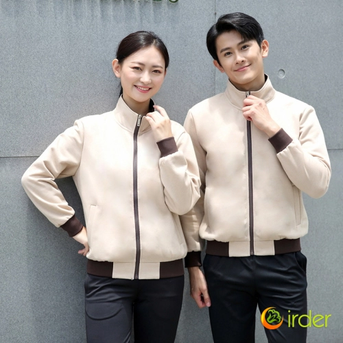 2022 long sleeve store worker jacket uniform waiter sale men jacket