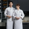 five starts restaurant chef coat uniform supplier Color White