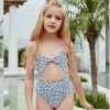 Europe style children girl two piece swimwear swimsuit bikini