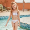 Europe style children girl two piece swimwear swimsuit bikini