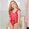 2025 good fabric one-piece swimwear teen girl children girl bikini swimwear  