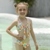 2022 France fashion small flower price two-piece children swimwear girl kid swimsuit  Color Color 1