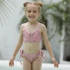 2022 Russia hot sale two-piece children girl swimwear kid swimsuit 