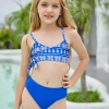 2022 fashion sapphire print girl bikini swimwear bikini swimsuit drop shipping