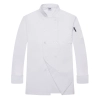 classic double breasted white restaurant fashion men chef uniform jacket women Color White