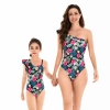 2025 collection Europe design print one-piece women swimwear bikini model 072