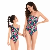 2025 collection Europe design print one-piece women swimwear bikini model 072