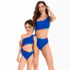 2025  sapphire color water playing beach two-piece scale swimwear for women model 115