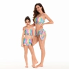 2025 africa style  casual water playing beach two-piece swimwear for women model 117