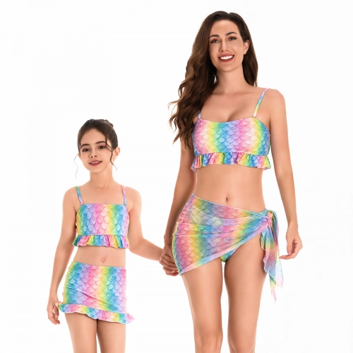 2025 africa style  casual water playing beach two-piece swimwear for women model 117