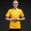 2022 summer candy color women chef jacket femal chef uniform