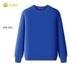 2022 autumn fashion good fabric Sweater women men hoodies waiter uniform Color sapphire Sweater