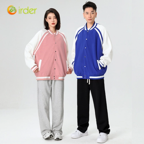 fashion cotton casual sport baseball jacket school uniform