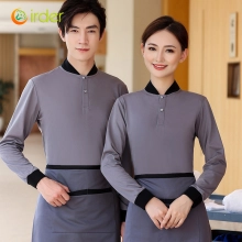 long sleeve hotel room attendant uniform tshirt