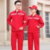 thicken good fabric factory woker uniform workwear auto repairman uniform with refective strip