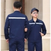 thicken good fabric factory woker uniform workwear auto repairman uniform with refective strip