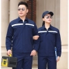 thicken good fabric factory woker uniform workwear auto repairman uniform with refective strip