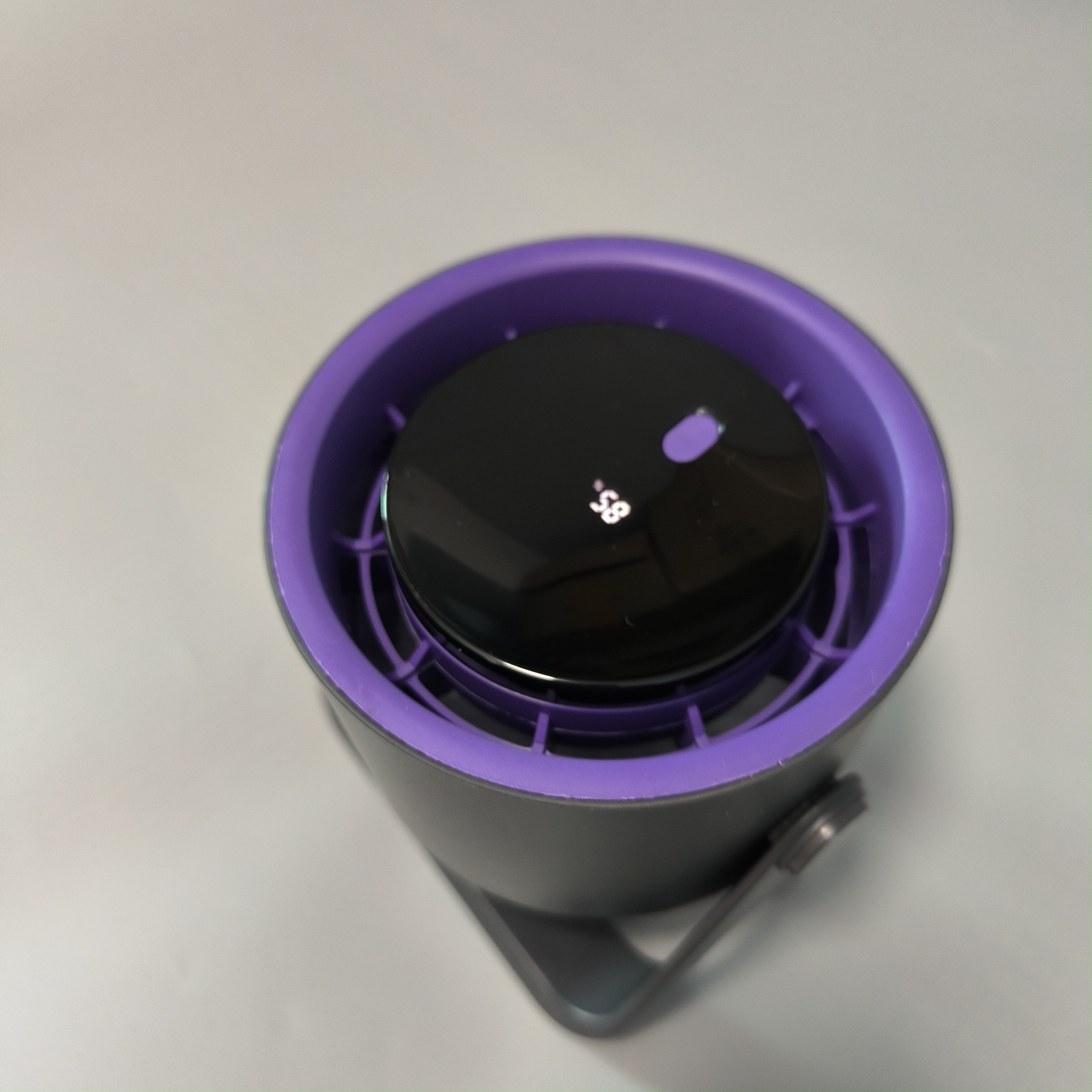 portable 360 degree rotating small fan desktop fan computer