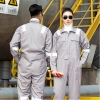 reflective strips workwear uniform for factory work builder Sanitationman