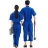 summer short sleeve design car repair uniform working wear Mechanic overall uniform