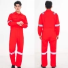 Sanitationman repairman cotton protective clothing crew painting decoration Wear one-piece reflective one-piece coverall suit uniform