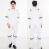 Sanitationman repairman cotton protective clothing crew painting decoration Wear one-piece reflective one-piece coverall suit uniform