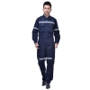 reflective strip auto repair men woker uniforms overalls suits factory worker jacket pant