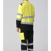 reflective strip miner workwear uniform collier working uniform suits