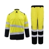 reflective strip miner workwear uniform collier working uniform suits