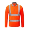 good fabric security guard uniform workwear overalls light refaction strip custom logo Color Color 9