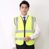 Transportation construction workers light refection strip vest