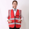 Transportation construction workers light refection strip vest