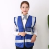 Transportation construction workers light refection strip vest