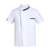 summer breathable chef jacket chef uniform with mesh