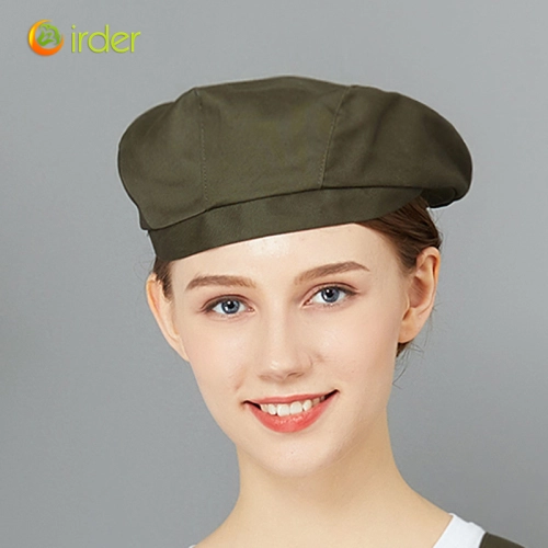 fashion nice beret hat waiter hat chef hat for restaurant