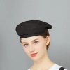 fashion nice beret hat waiter hat chef hat for restaurant Color Black
