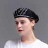 summer breathable mesh cookware print beret hat chef hat Color Color 6