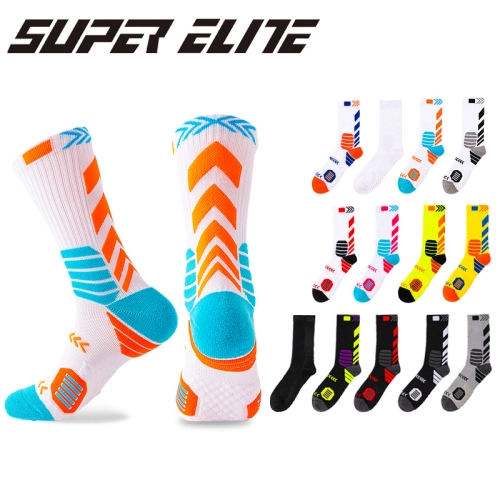 Europe America fashion high absorb sweat thicken sport socks men socks