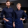 2023 Italy restaurant solid color chef coat chef jacket uniform