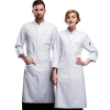 2023 Germany restaurant  Bread store chef coat head chef jacket uniform