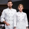 2023 Kitch cooking restaurant  Bread store chef coat head chef jacket uniform
